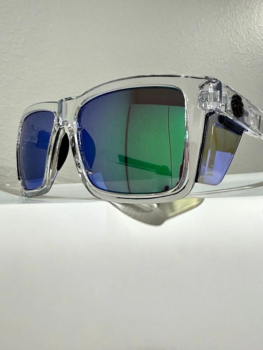 Green safety z87 glasses 🟢⚪️